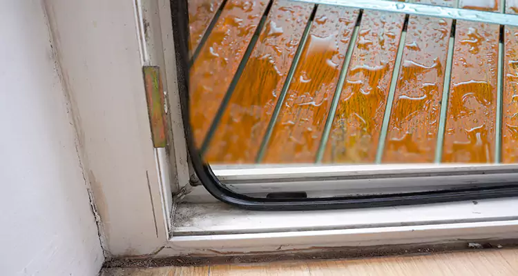 Water Leaking Wooden Patio Doors Repair in Kissimmee, FL