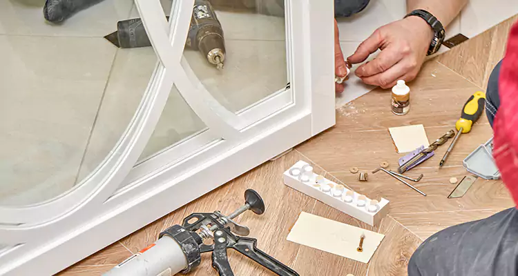 Interior Patio Door Casing Repair in Kissimmee, FL