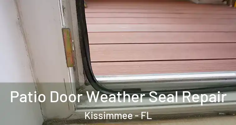 Patio Door Weather Seal Repair Kissimmee - FL
