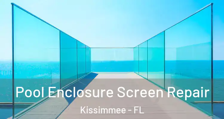 Pool Enclosure Screen Repair Kissimmee - FL